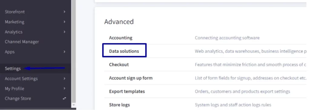 Set up Google Analytics 4 in Your BigCommerce Store (bigcommerce)